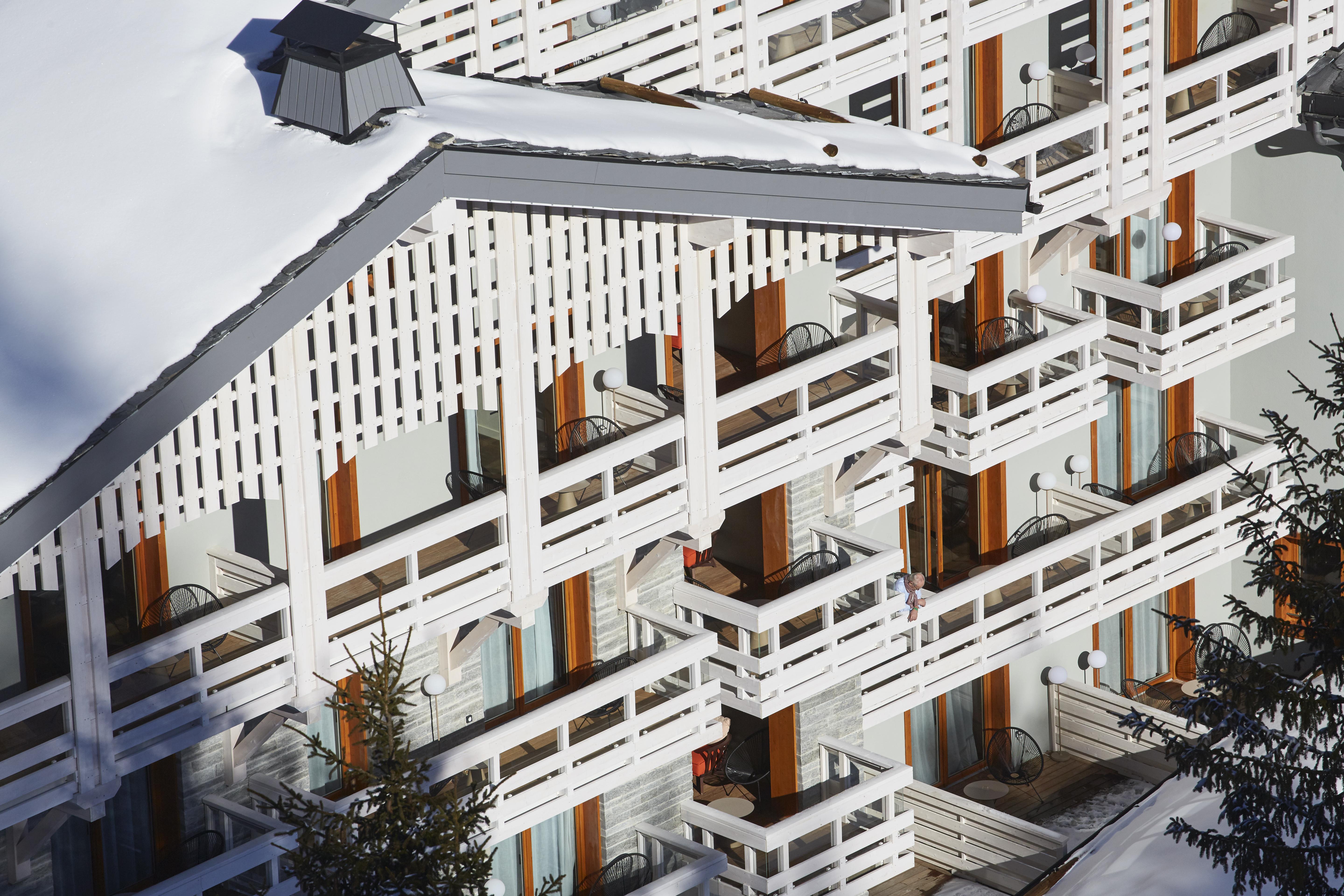 Ecrin Blanc Resort Courchevel - Aquapark Εξωτερικό φωτογραφία